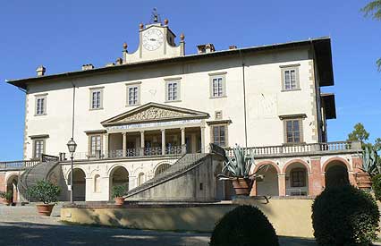 Villa Medicea di Poggio a Caiano, front facade