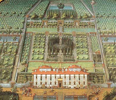 Villa di Castello in 1600