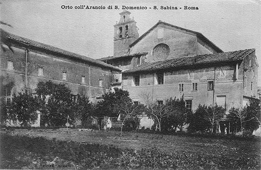 Old postcard Arancio di S. Domenico