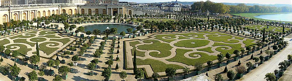Versailles Orangerie panorama