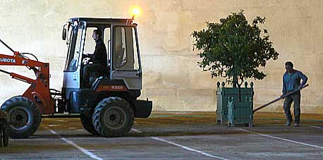 interior Versailles orangerie